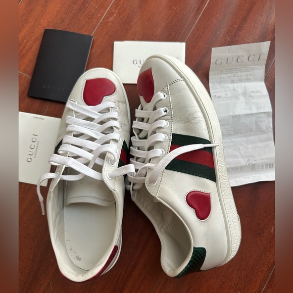 Authentic Gucci sherry line Shoes with box,reciept,dustbag shoes and care card - Picture 5 of 10
